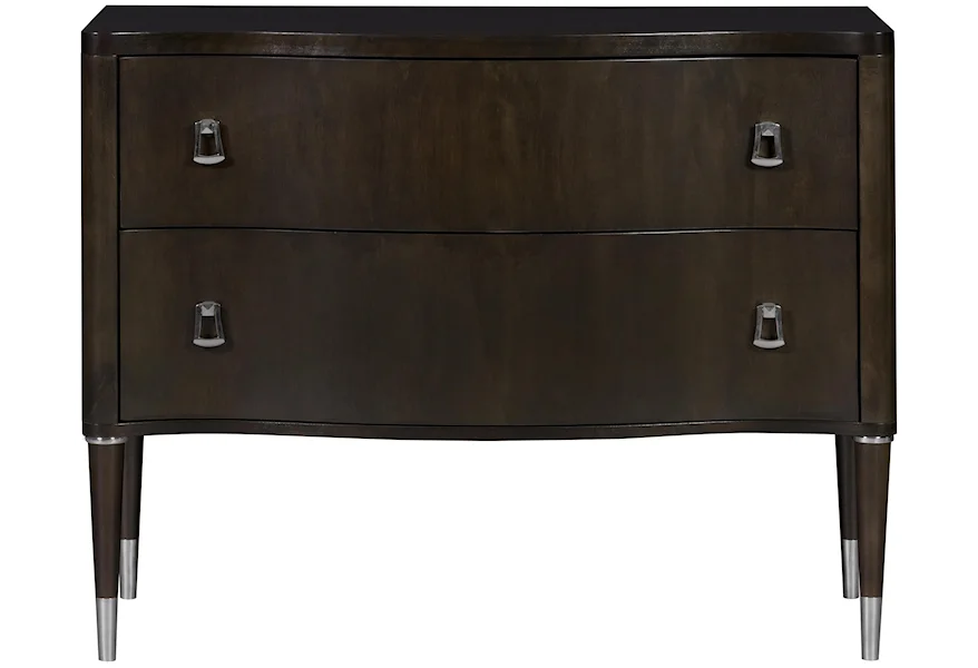 Lillet Bedroom Two Drawer Wide Nightstand by Vanguard Furniture at Baer's Furniture