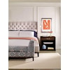Vanguard Furniture Master Bedroom Cleo King Upholstered Bed