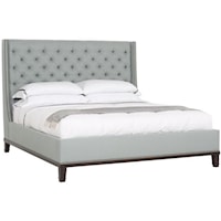 Cleo King Tufted Bed