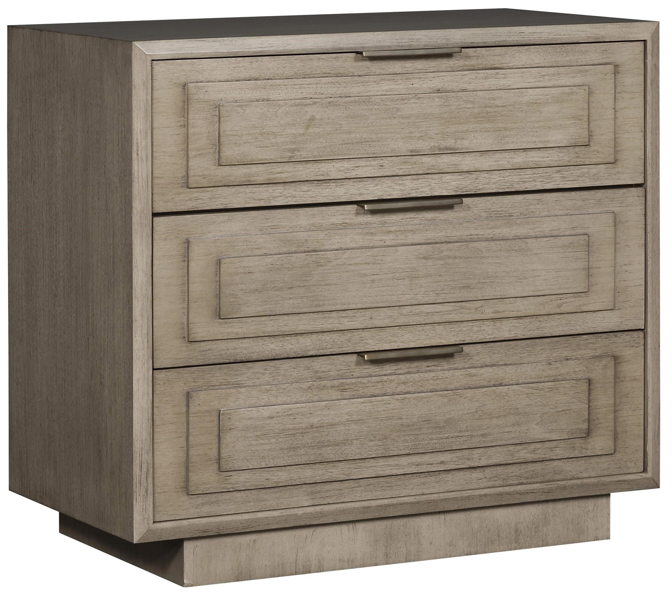 Vanguard Furniture Michael Weiss 3-Drawer Nightstand