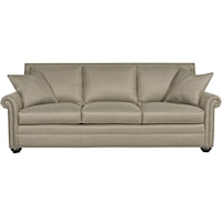 Traditional Sofa with Nail Head Trim