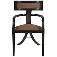 Greek Peak Contemporary Dining Arm Chair