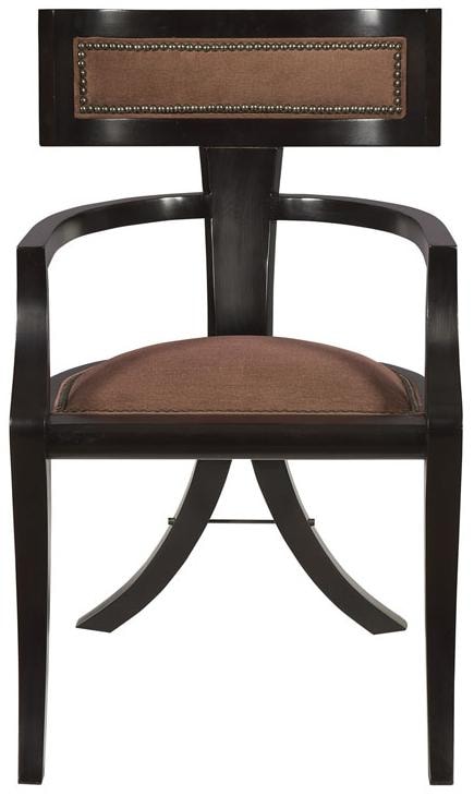 Greek Peak Contemporary Dining Arm Chair