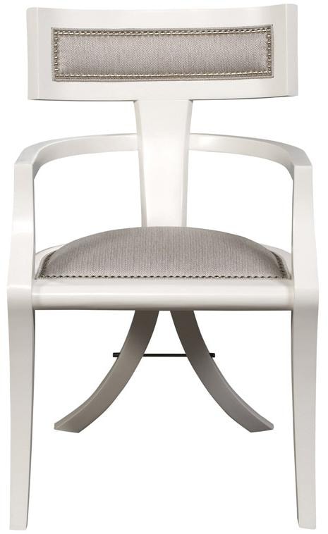 Greek Peak Contemporary Dining Arm Chair
