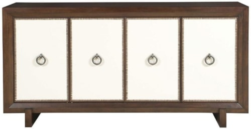 Durston Road Contemporary Sideboard with Fabric Panels