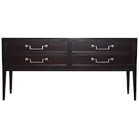 Transitional Salt Springs Sideboard with 4 Drawers