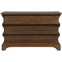 Contemporary Pebble Hill 3 Drawer Accent  Chest