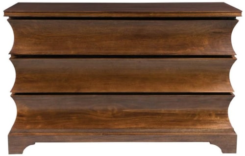 Contemporary Pebble Hill 3 Drawer Accent  Chest