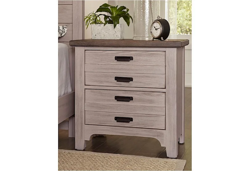 741 2 Drawer Night Stand by Vaughan Bassett at Howell Furniture