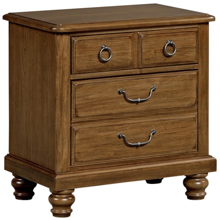 Night Stand - 2 Drawers