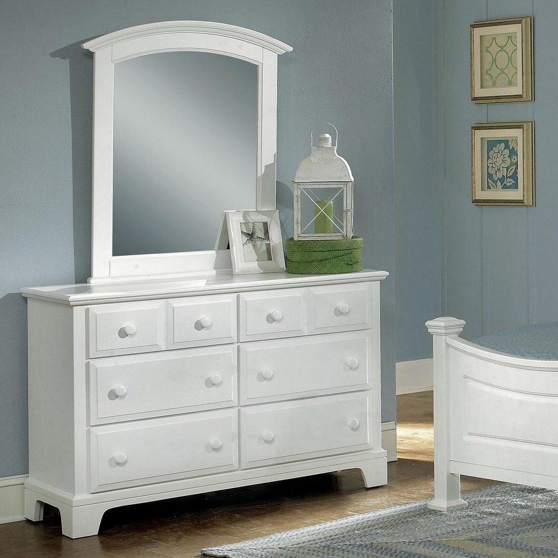 Dresser - 6 Drawers & Mirror