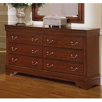 Traditional Dresser with 8 Drawers