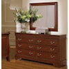 Vaughan Bassett Louis Dresser with 8 Drawers