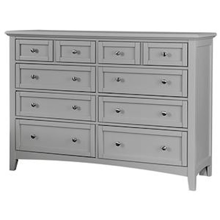 Triple Dresser - 8 Drawers