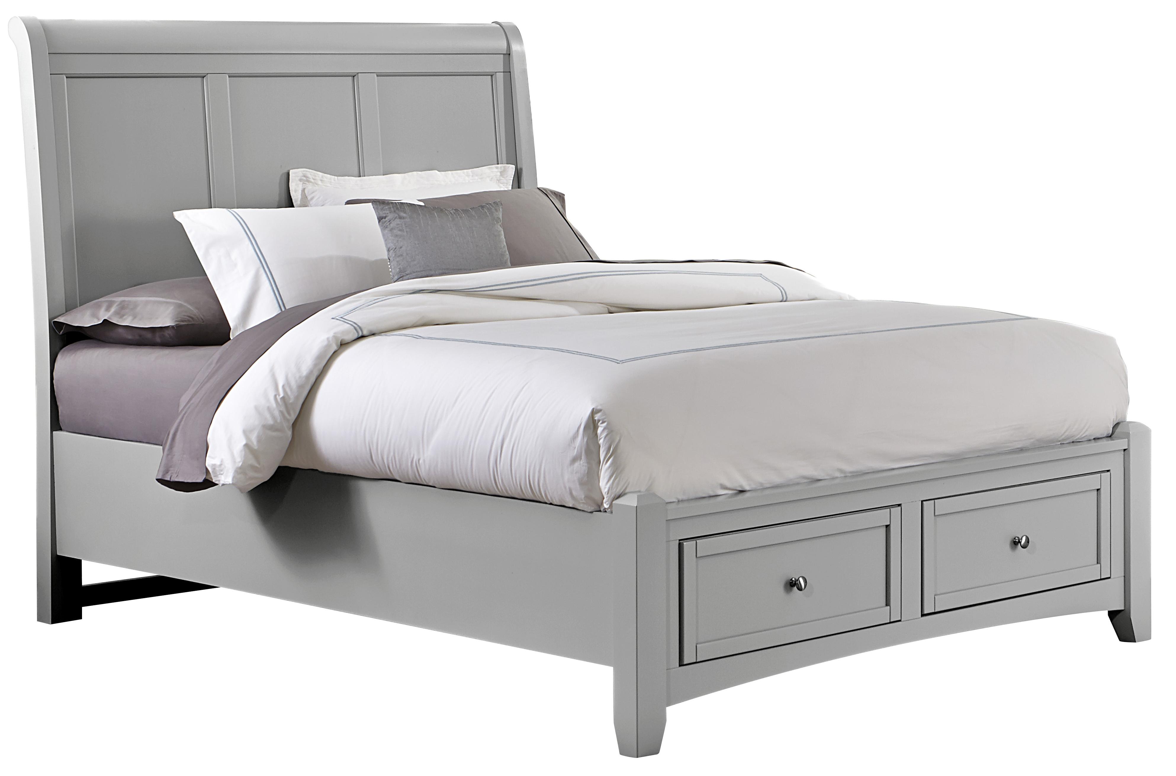 Queen Sleigh Storage Bed