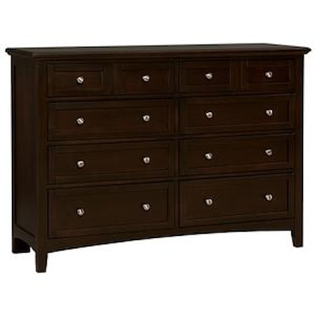 Triple Dresser - 8 Drawers