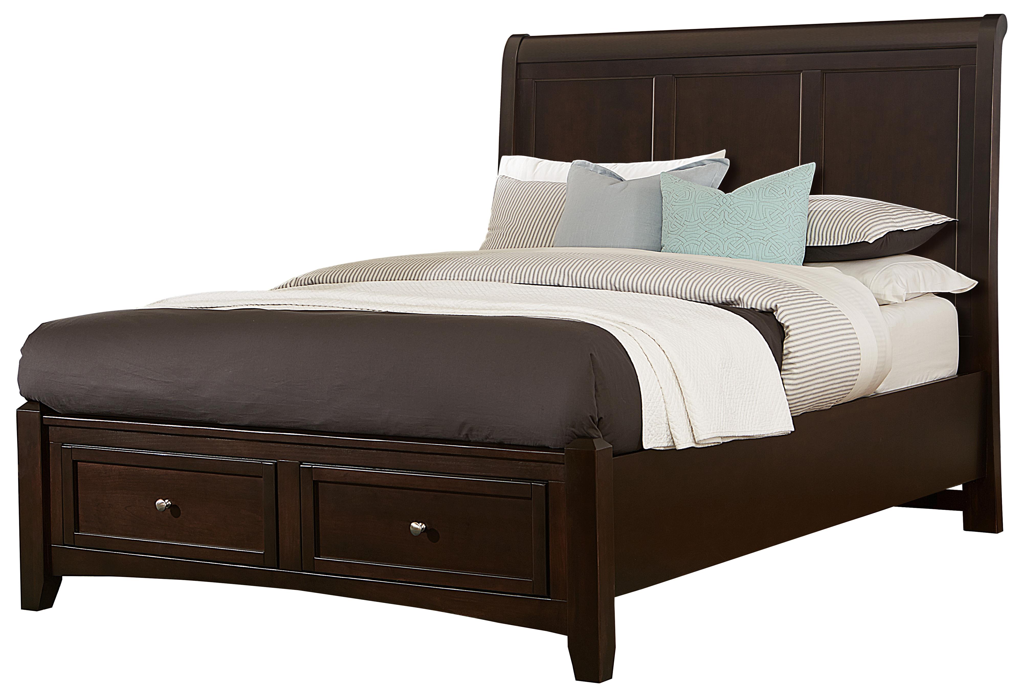 Queen Sleigh Storage Bed