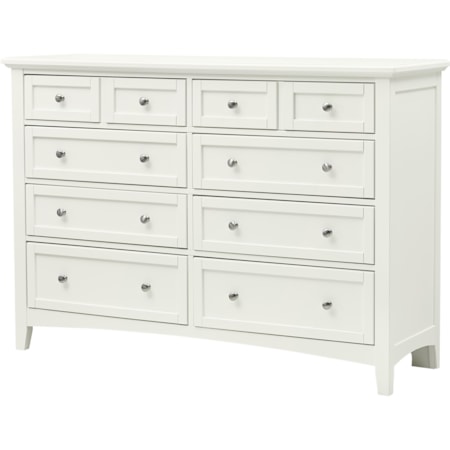 Triple Dresser - 8 Drawers