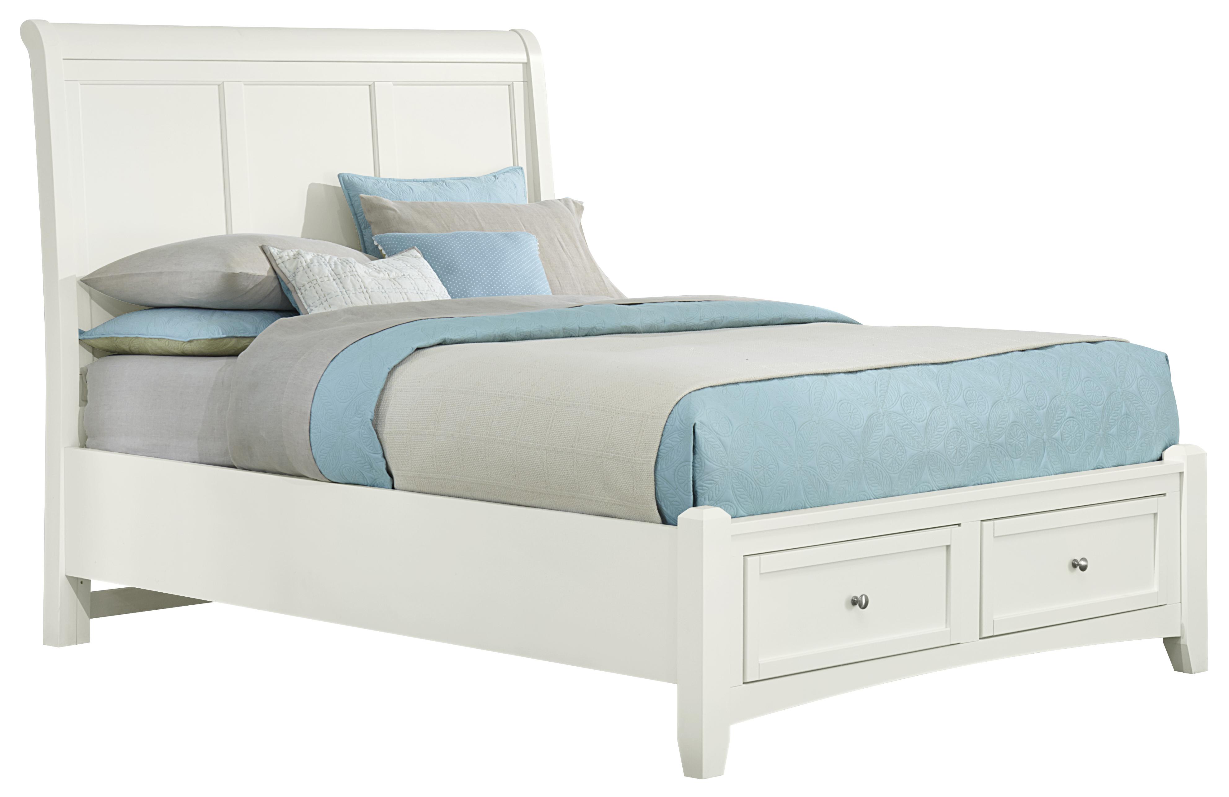 Queen Sleigh Storage Bed
