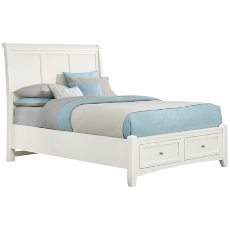 Queen Sleigh Storage Bed