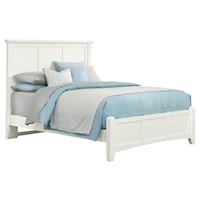 King Mansion Bed with Low Profile Footboard