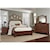 Vaughan Bassett Bungalo Home Queen Upholstered Bed, 9 Drawer Dresser, Master Arch Mirror, 2 Drawer Nightstand
