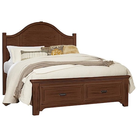 King Arch Storage Bed