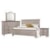 Vaughan Bassett Bungalo Home Queen Mantel Bed, 9 Drawer Dresser, Master Arch Mirror, 2 Drawer Nightstand
