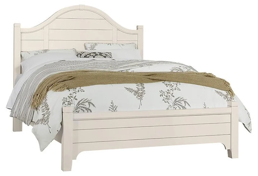 Bungalo Home Queen Arch Bed Set by Vaughan Bassett at Johnny Janosik