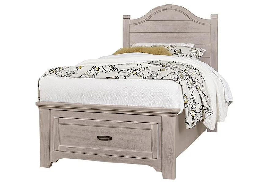 Bungalo Home Twin Arch Storage Bed by Vaughan Bassett at Johnny Janosik