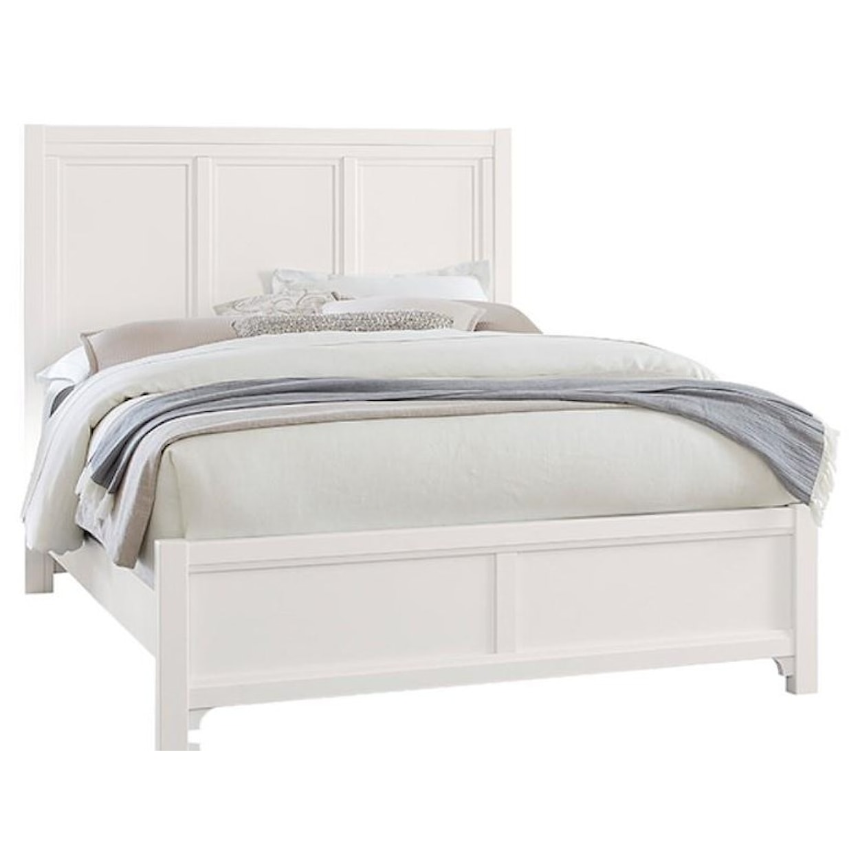 Vaughan Bassett Cool Farmhouse Queen Panel Bed