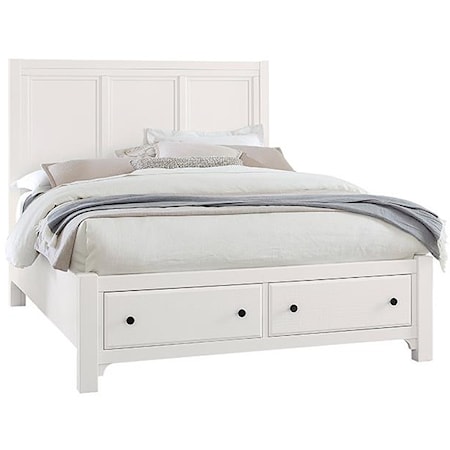 QUEEN PANEL BED