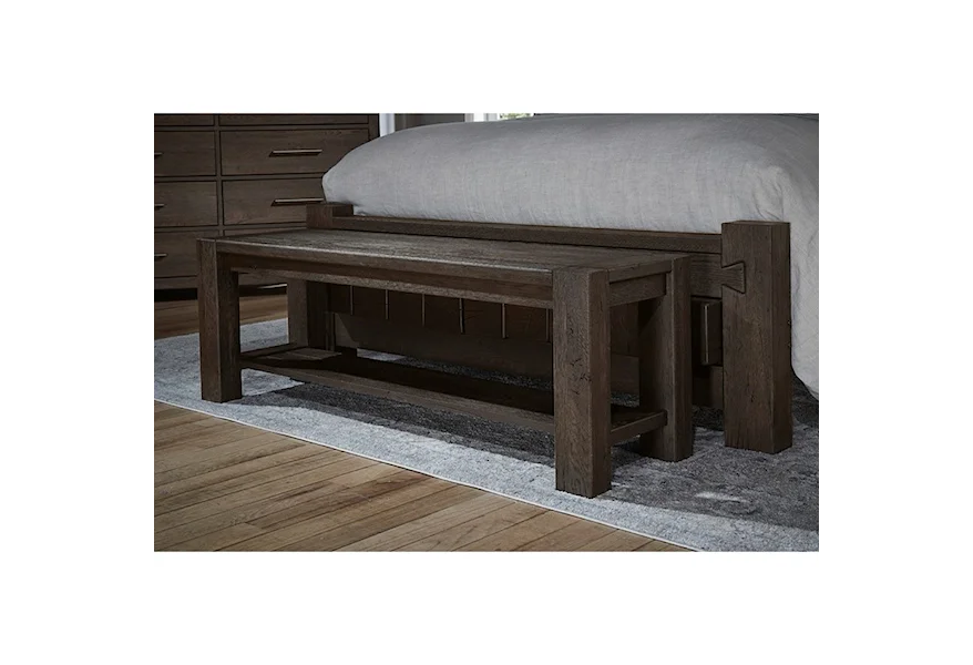 Dovetail - 751 Accent Bench  by Vaughan Bassett at Steger's Furniture