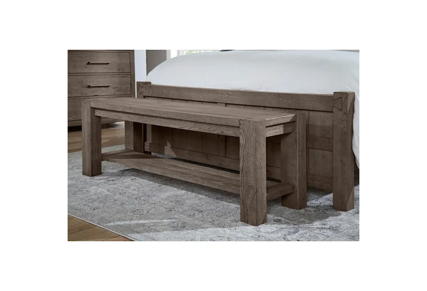 Dovetail - 751 Accent Bench  by Vaughan Bassett at Steger's Furniture