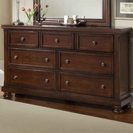 Triple Dresser - 7 Drawers