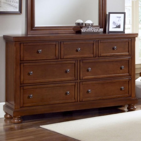 Triple Dresser - 7 Drawers