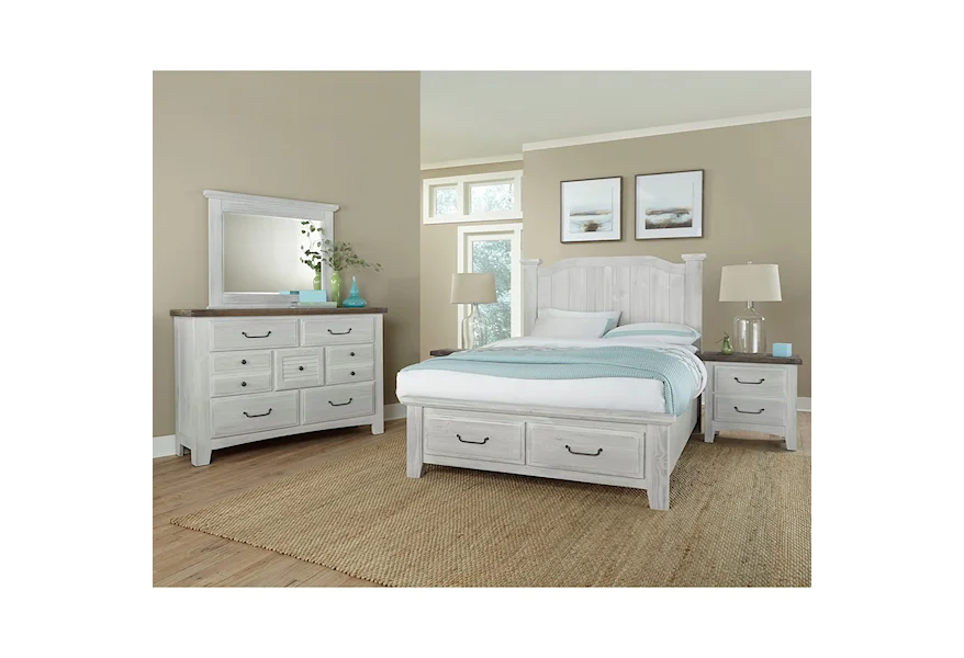 Sawmill King Bedroom Group by Vaughan Bassett at Zak's Home