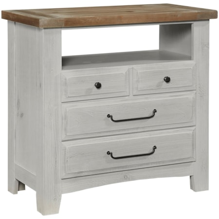 4 Drawer Media Chest