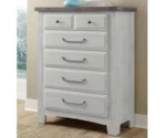 Vaughan Bassett Sawmill 5 Drawer Chest