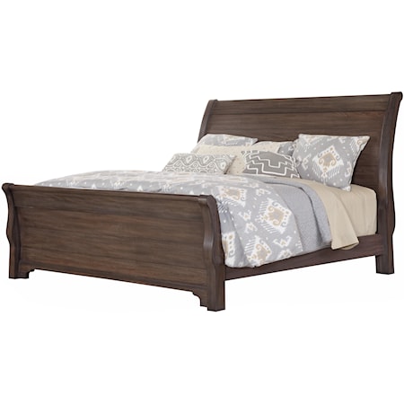 Queen Sleigh Bed