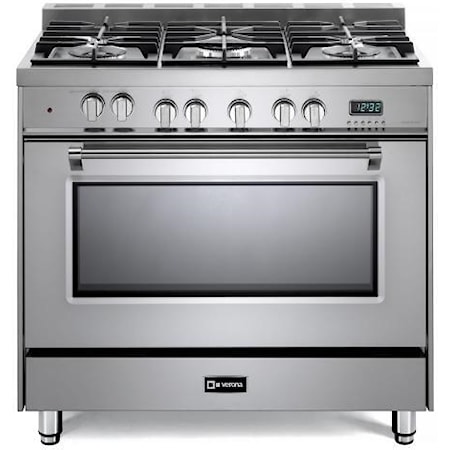 36 in Dual Fuel Single Oven Range