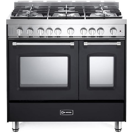 36 in Gas Double Oven Range