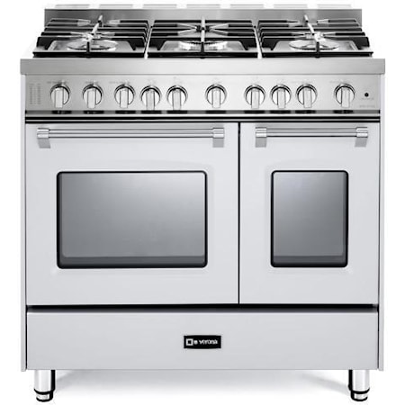 36 in Gas Double Oven Range