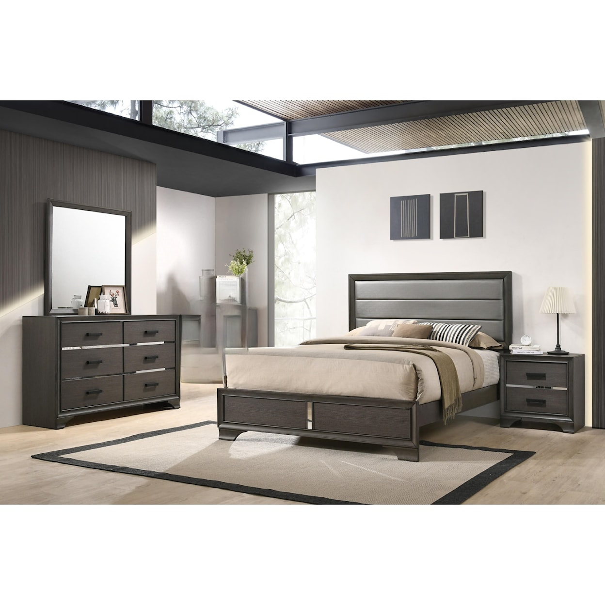 Vilo Home Milano Queen Bedroom Group