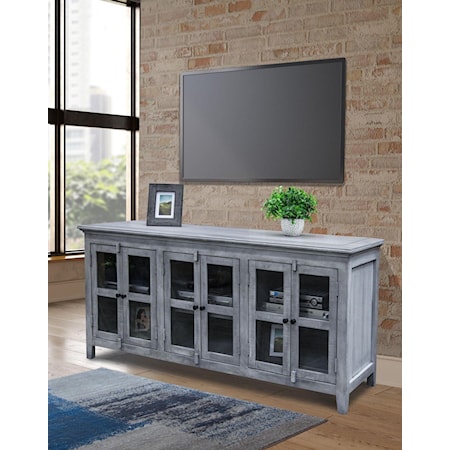 Gray TV Stand