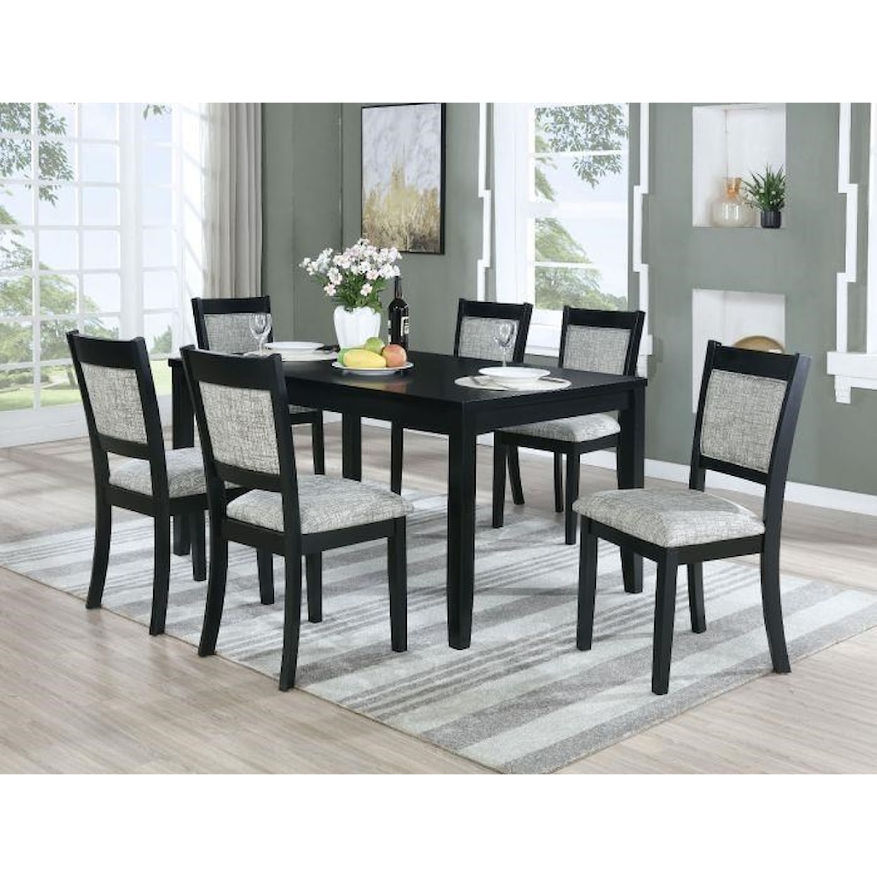 Vilo Home Upstate 7pc Dining Set - All in One Box