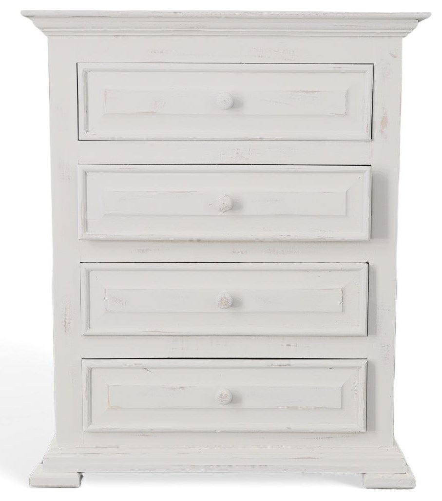 Vintage Chalet Chalet 4 Drawer Nightstand