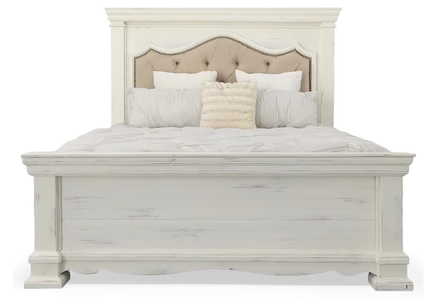 Chalet Queen Bed by Vintage at Johnson's Furniture