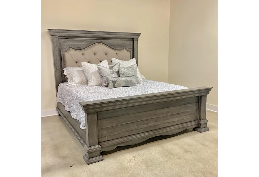 Chalet Queen Bed by Vintage at Johnson's Furniture