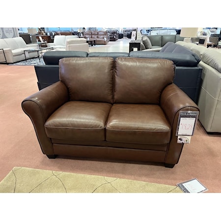 Leather Loveseat